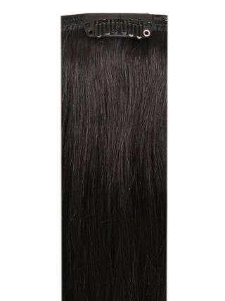 Full Head Clip-In Jet Black #1 Hair Extensions