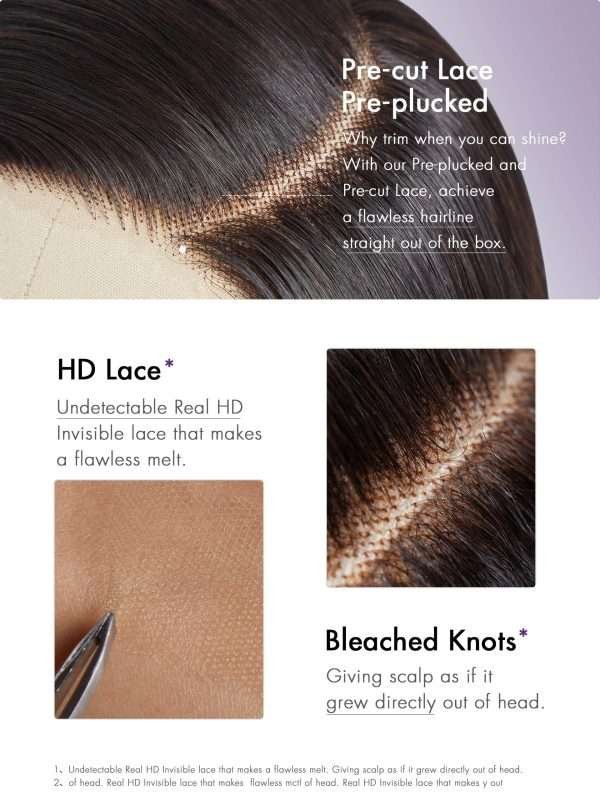 10″ Blunt Cut Bob Wig Human Hair Pre Cut Glueless HD Lace Closure Wig Pre Plucked Mature Boss Side Parted Straigh Human Hair Short Wigs For Women