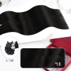 1B#4修 U Tip Hair Extensions Real Human Hair Natural Black U Tips Hair Extensions Natural Black #1B Hot Fusion Remy Hair Extensions Utips Pre Bonded Straight Extensions 50pcs/50g 16 Inch