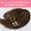 I tip Human Hair Extension #4 Chocolate Brown I Tip Hair Extensions Real Human Hair Cold Fusion Itips Hair Extensions Human Hair 16 inch 50pc 50g