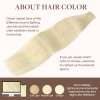 71Dc6bCf2OL Tape in Human Hair Extensions Platinum Blonde #60A Seamless Straight Remy Human Hair Extensions 50g 20pcs