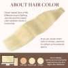 Tape in Human Hair Extensions Bleach Blonde #613 Seamless Straight Remy Human Hair Extensions 50g 20pcs