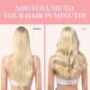 Full Head Clip-In Bleach Blonde #613 Hair Extensions