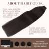 Tape in Hair Extensions Natural black #1B Real Human Hair Extensions Seamless Straight Human Hair Extensions 50g 20pcs