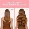 Full Head Clip-In #Copper Human Hair Extensions