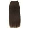 Chocolate Brown (4) - CHOCOLATE BROWN (4) Sew in Weft Hair Extensions
