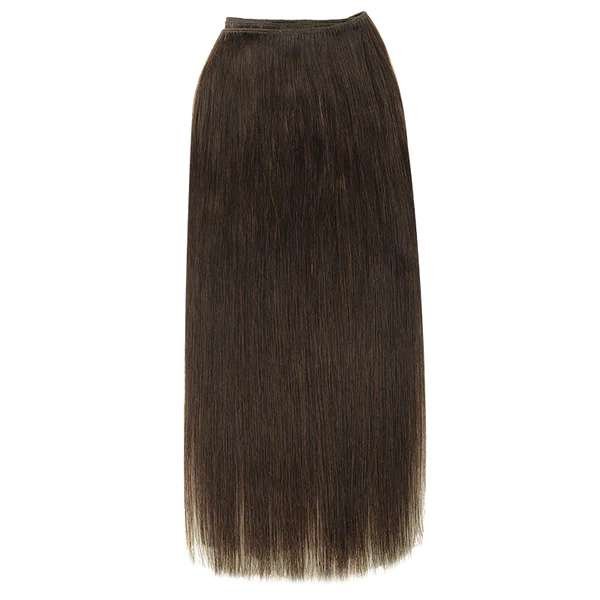 Chocolate Brown (4) - CHOCOLATE BROWN (4) Sew in Weft Hair Extensions