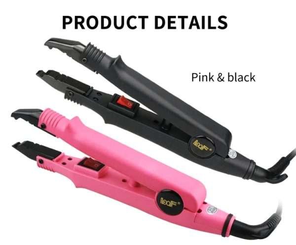 Professional salon hair connector keratin hair extensions tools human hair extension iron
