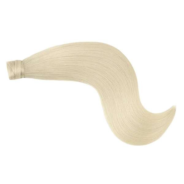 Platinum Blonde (60) - Human Hair Ponytail Extensions