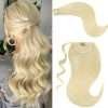 Bleach Blonde (613) - Human Hair Ponytail Extensions