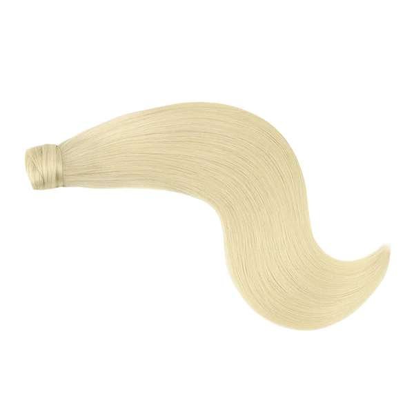 Bleach Blonde (613) - Human Hair Ponytail Extensions