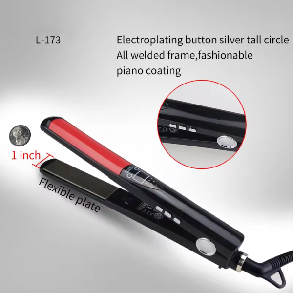 Main-07修 Fast Heating Professional Plancha De Cabello Ceramic Hair Straightener Styler MCH Hair Straightener Flat Iron