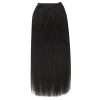 Natural Black (1B) - NATURAL BLACK (1B) Sew in Weft Hair Extensions